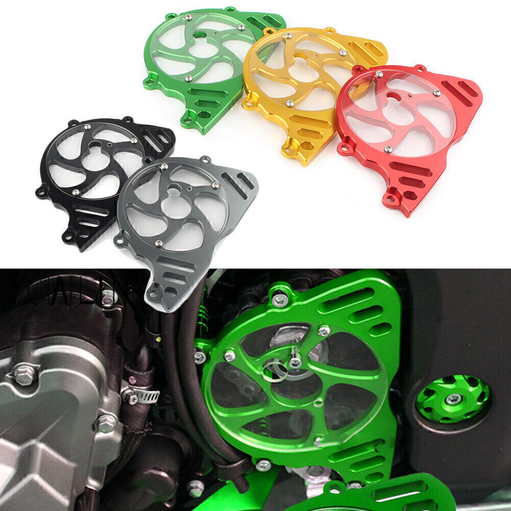 ya 5 8.7 CNC Front Chain Sprocket Cover Protector for Kawasaki Z1000 2010-2017 2011 Green