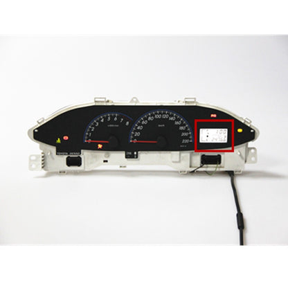 ya 5 8.7 LCD Screen Dashboard Display Instrument Replacement for Toyota Vios 2008-2012