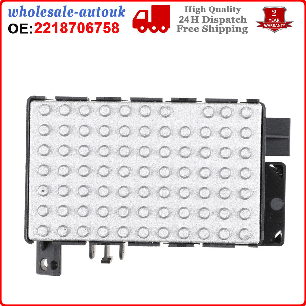ya 5 8.7 HEATER BLOWER FAN MOTOR RESISTOR 2218706758 for Mercedes-benz S - CLASS W 221