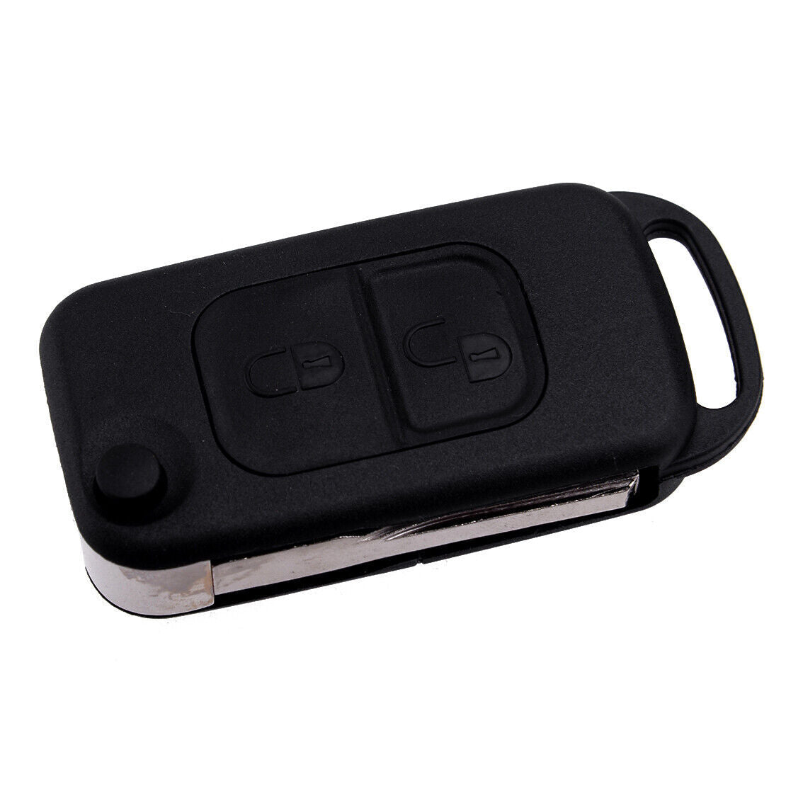 ya 5 8.7 2 Button Remote Fob Flip Key Case Fits for Mercedes-benz W168 W202 W203 W210 W461