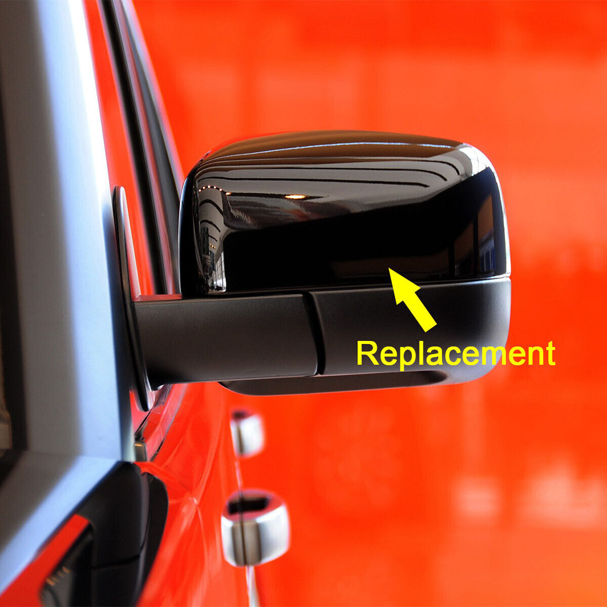 ya 1 8.5.1 A pair of door mirror chrome protective covers suitable for Range Rover 10-12/Sport 10-13