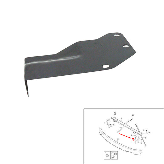 ya 27 6.18.2 Radiator Support Bracket Left Black Fit for XC60 2018-2020 XC90 2016-2020
