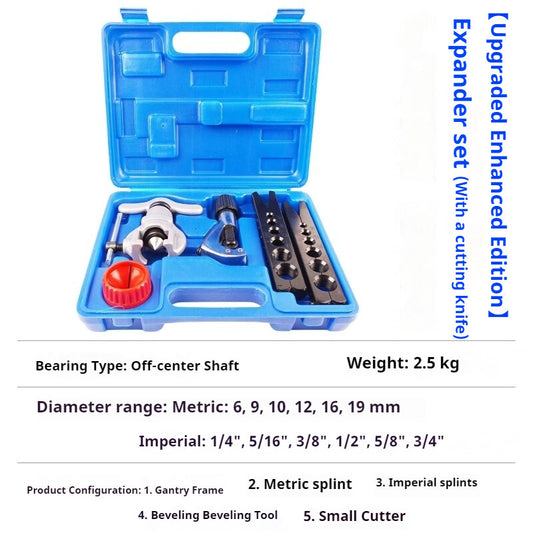 Copper Tube Spreader Manual Electric Dual Purpose Metric and Fractional Tools