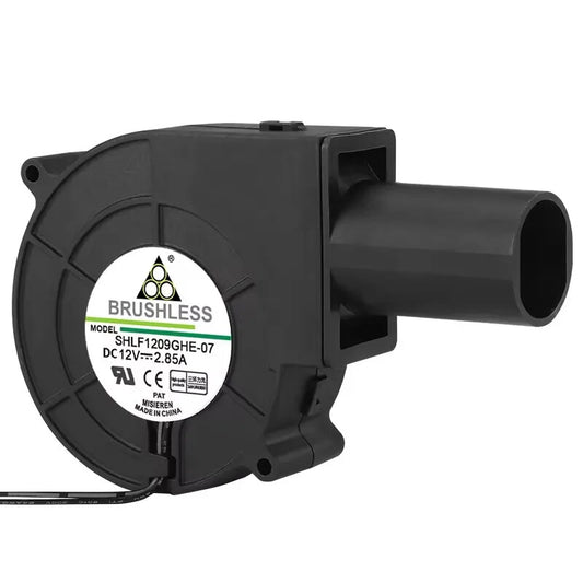 DC Blower Adjustable Speed High Air Volume Turbo Fan 12V 2.94A BBQ Grill