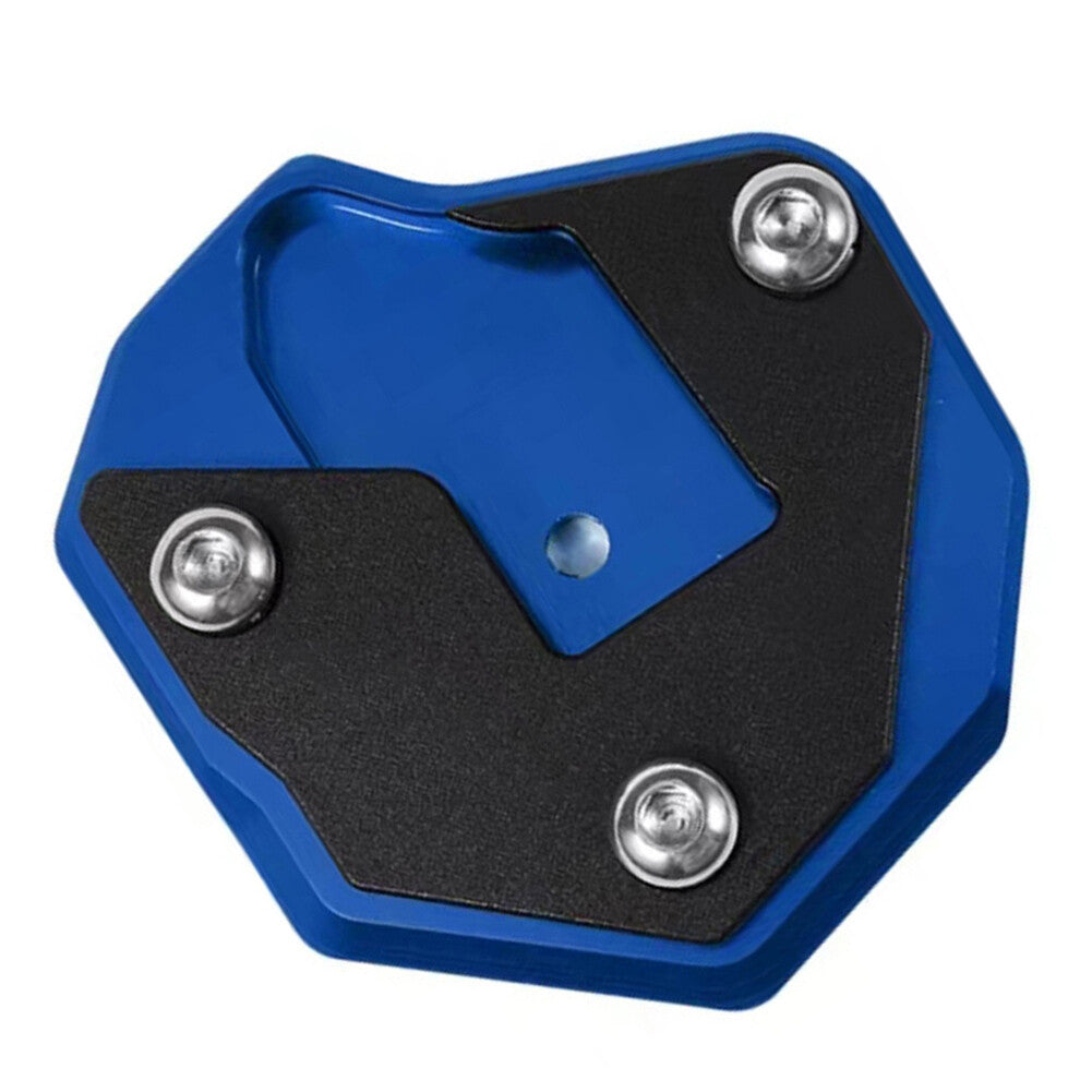 ya 4 6.17 Side Stand Enlarge Kickstand Pad Blue for Suzuki HAYABUSA GSX1300R 2008-2021