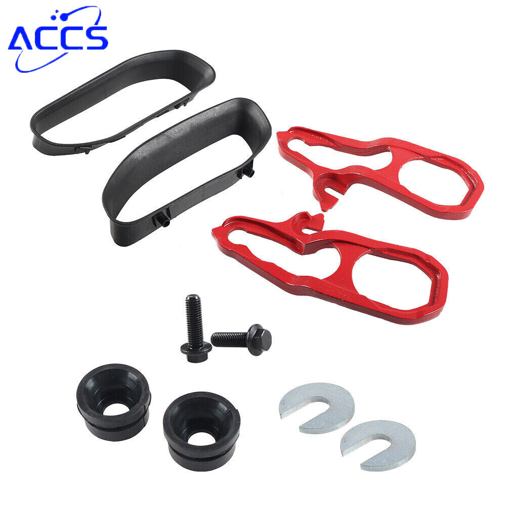 ya 2 6.26.2 Heavy Duty Front LH and RH Tow Hook with Hardware for Dodge 19 - 22 for Ram 1500 DT