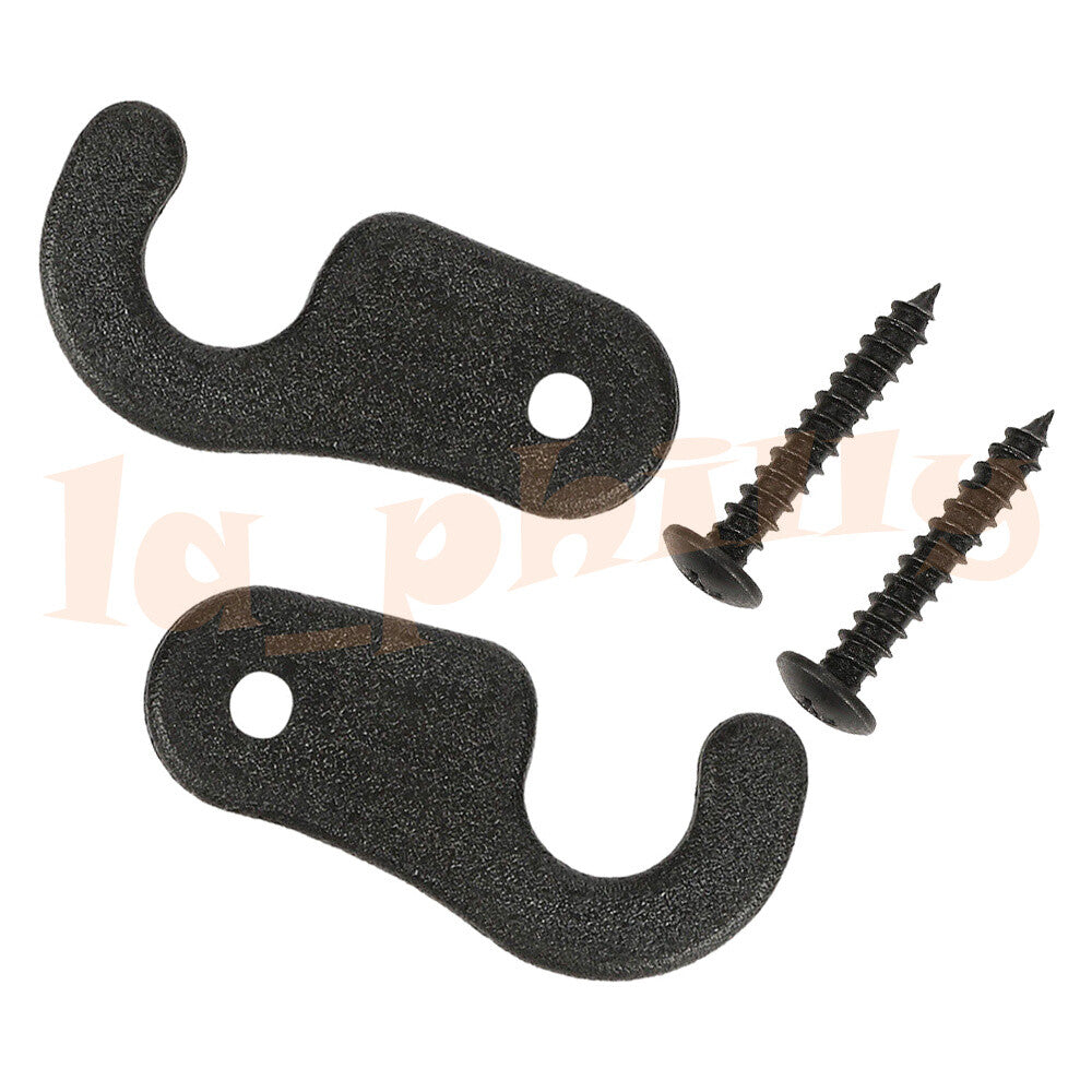 ya 5 8.7 2X Sun Visor Clips & Screws for Jeep 2018 & er JK JL JT Gladiator for Wrangler
