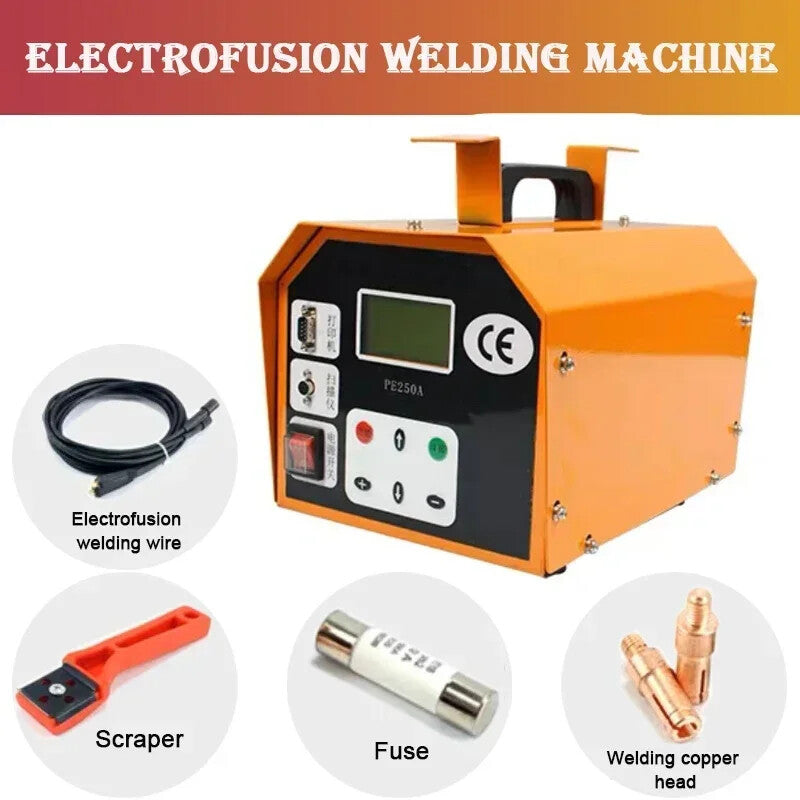 ya 26 7.28.3 PE Electric Fusion Welding Machine PE Pipe Butt Welding Machine Gas Pipelinea
