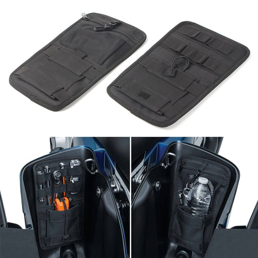 ya 11 6.5 Saddlebag Organizer Hardbags Storage Fit for Harley Electra Road Glide Road King