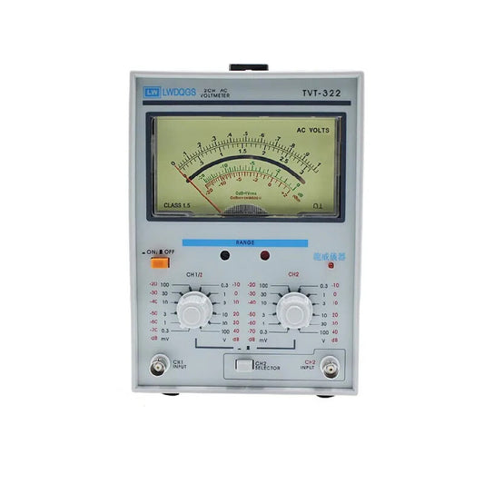 Dual Pointer Display AC Millivolt Meter Voltage Measuring Instruments