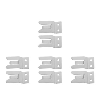 ya 5 8.7 8 pcs Microphone Holders Mic CB Mic Hanger Clip Hook Hanging Up Clip with