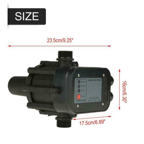 Auto Water Pump Pressure Controller Electronic Switch self-priming Control 220V