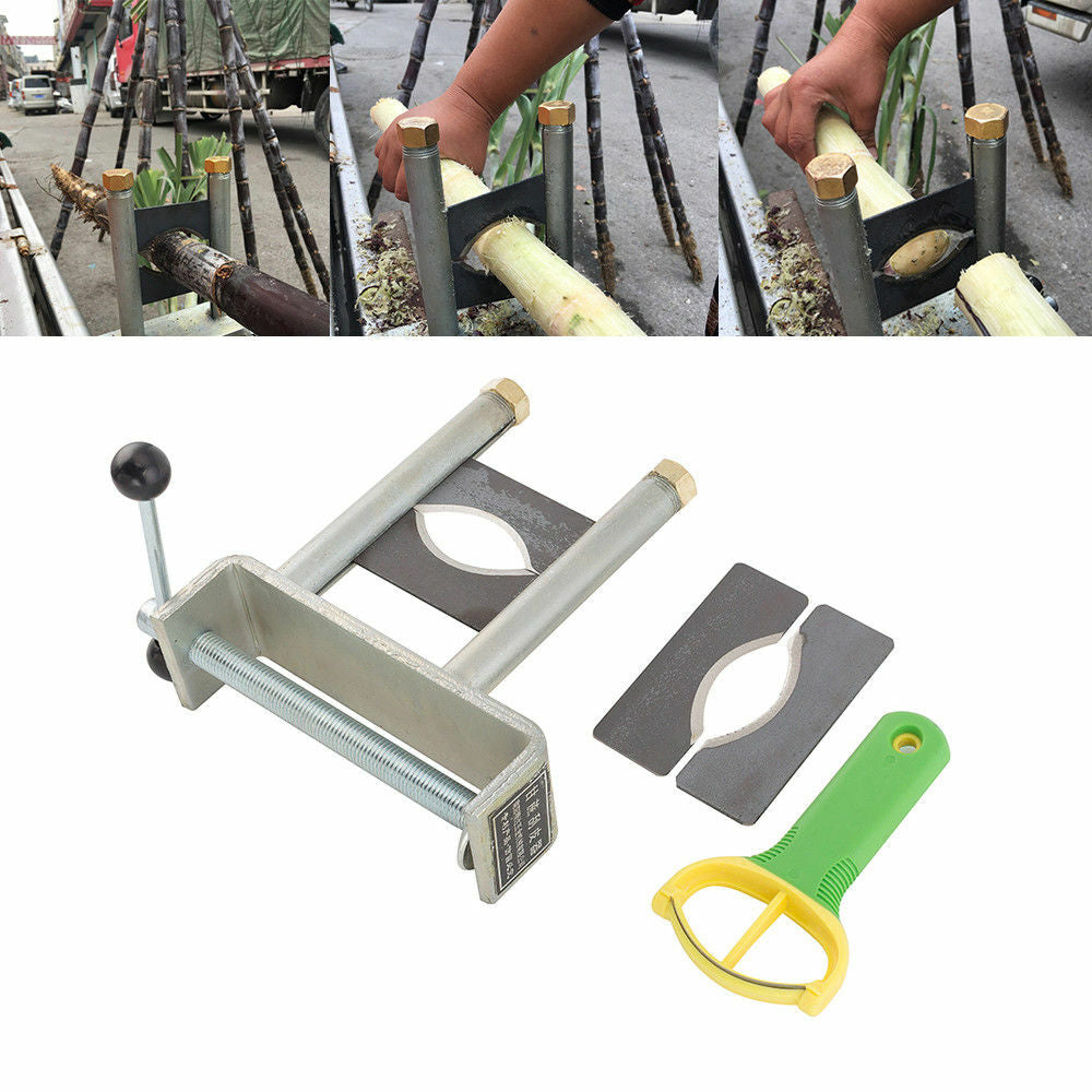 ya 26 Manual Sugarcane Peeler Mini Sugar Cane Peeling Machine Cutting Diameter 30-50MM