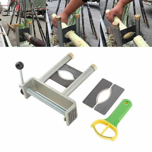 ya 26 Manual Sugarcane Peeler Mini Sugar Cane Peeling Machine Cutting Diameter 30-50MM