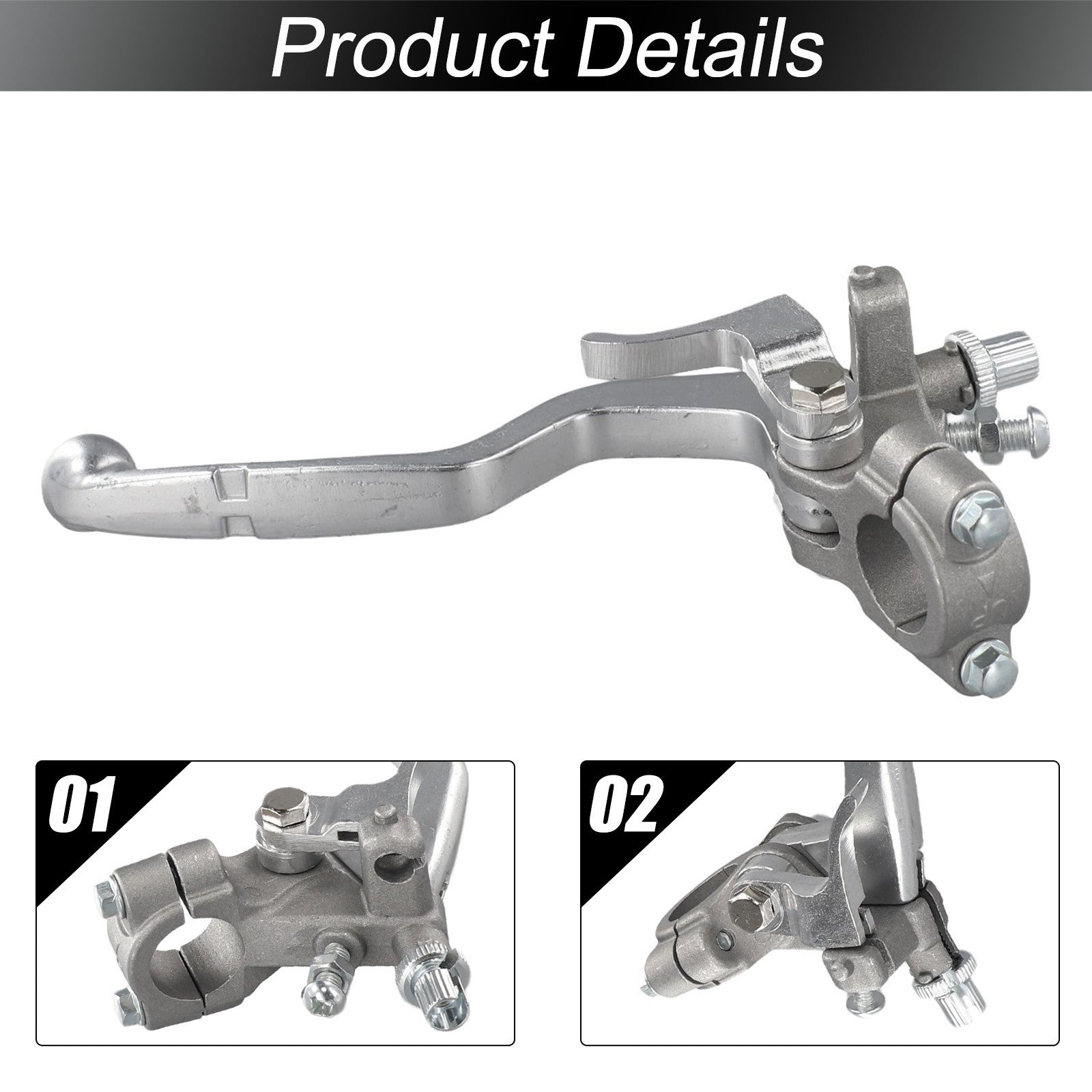 ya 4 6.17.2 Silver Clutch Lever Pertch Bracket for CRF250R For CRF450R For 250X