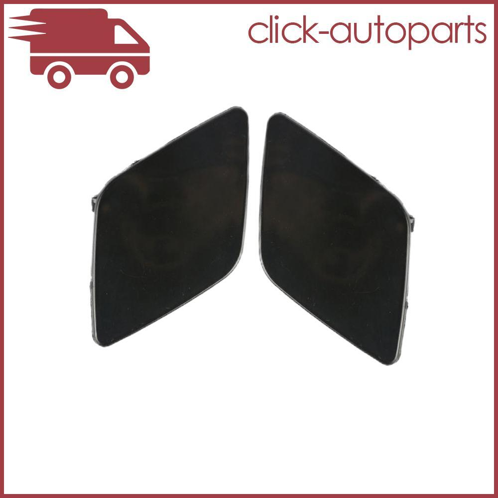 ya 27 6.18 2Pcs Front Bumper Washer Nozzle Cover Unpainted LH + RH for 2010-16 for Cadillac SRX