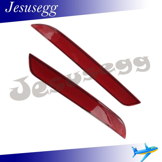 ya 27 6.18.2 2pcs Rear Bumper Left+Right N/S Reflector Fits for Bmw 3 Series Touring F31 2012-15
