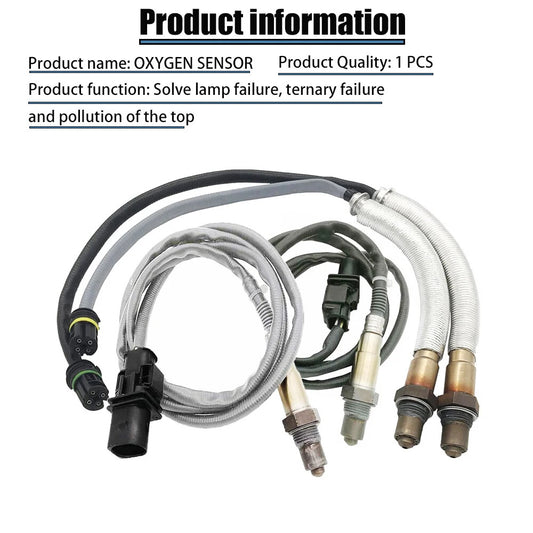 ya 1 8.5.2 4pcs oxygen sensor for 128i 328i 328i xDrive 328xi X3 3.0L 07-13