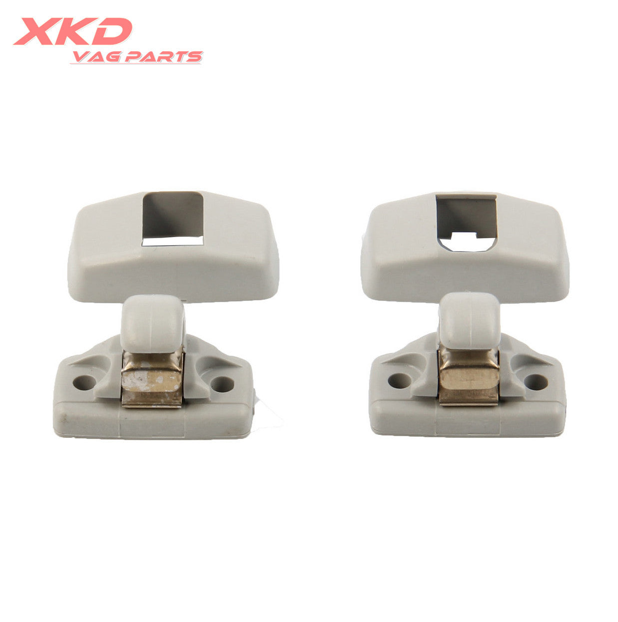 ya 5 8.7 A pair of gray sun visor clips suitable for VW Beetle Eos for Golf for JETTA for Passat