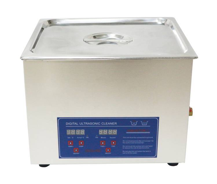15L Ultrasonic cleaner with heater and timer 300 W 40KHz FREE basket 110V/220V t