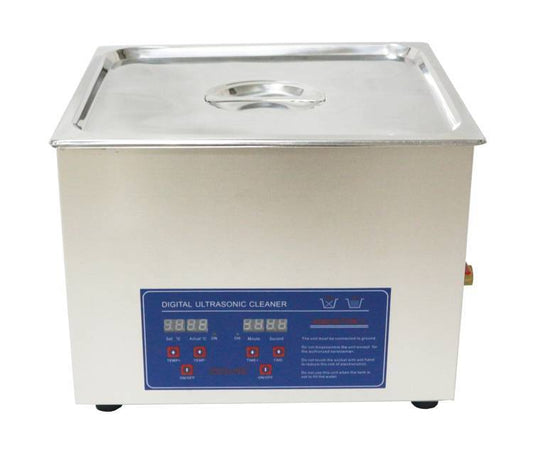 15L Ultrasonic cleaner with heater and timer 300 W 40KHz FREE basket 110V/220V t