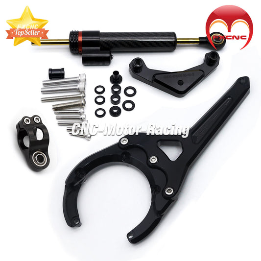 ya 8 5.26 Steering Damper Installation Kit for Suzuki GSX-S1000/F 2016-2022 GSXS1000GT 2022