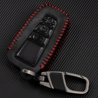 ya 5 8.7 PU Leather Car Flip Key Fob Ring Case Cover for Toyota for Camry for COROLLA CHR Prado