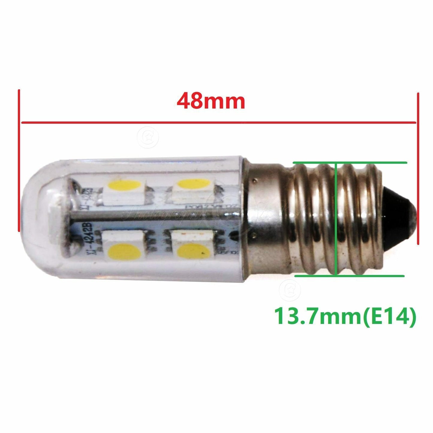 ya 26 1W E14 LED Lamp Light Bulb For Reigerator Range Hood Sewing Machine Repair
