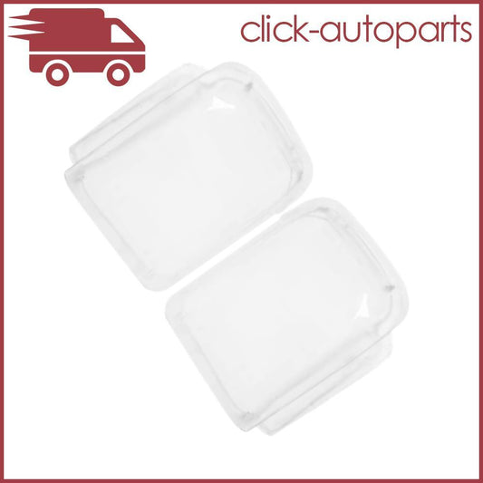 ya 13 5.27.2 Fits for Sierra 1500 2500 14-18 2x LH & RH Headlamp Lens Cover Clear no Glue