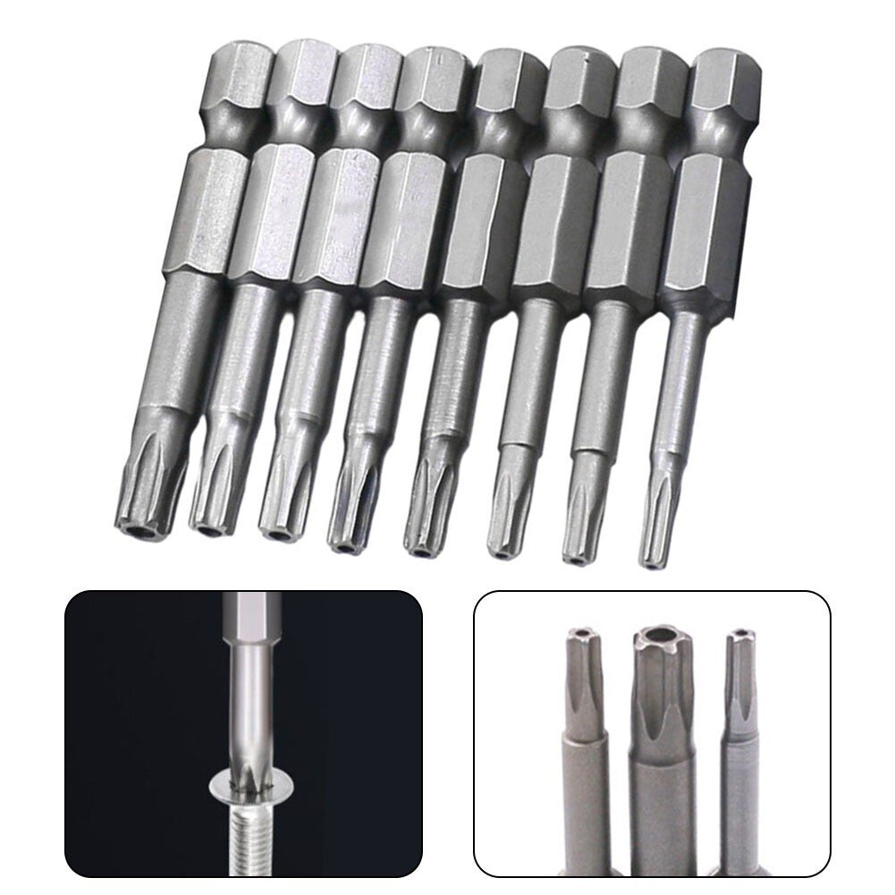 ya 26 Torx Screwdriver Bit Set 8pcs T8 T40 Suitable for Various Applications