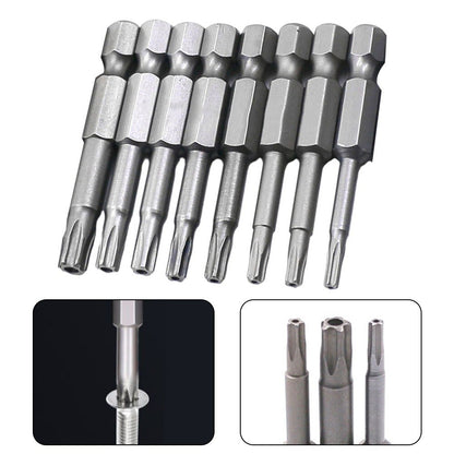 ya 26 Torx Screwdriver Bit Set 8pcs T8 T40 Suitable for Various Applications