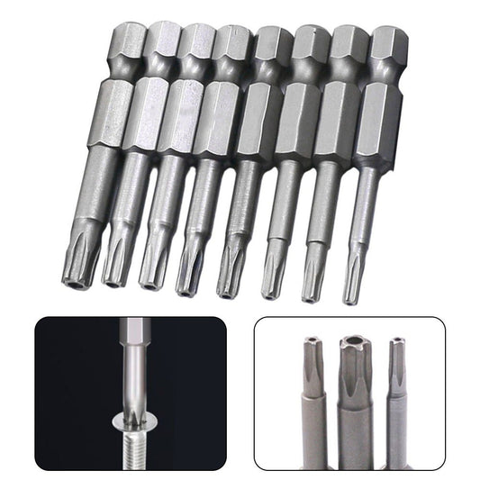ya 26 Torx Screwdriver Bit Set 8pcs T8 T40 Suitable for Various Applications