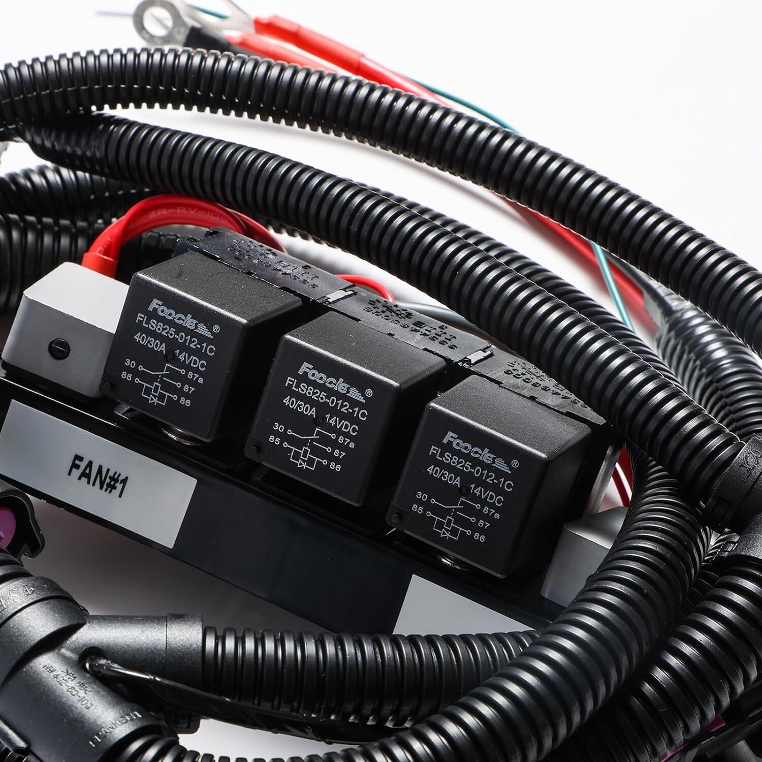 ya 12 5.22.2 674-00923 Electric Fan Wiring Harness for Yukon for Escalade Suburban for Sierra for Silverado 