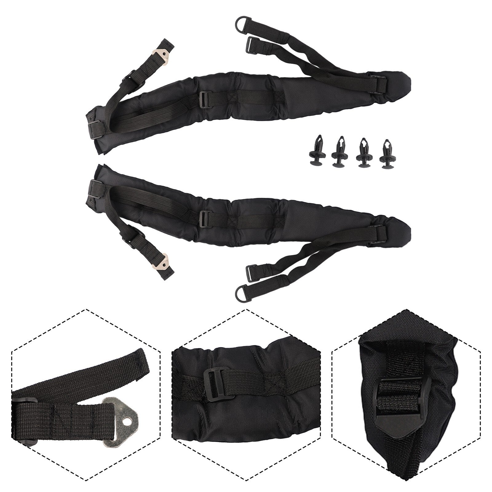 ya 14 For Backpack Blower Strap Kit P021046661,P021046660,PB-770 Left Right Parts