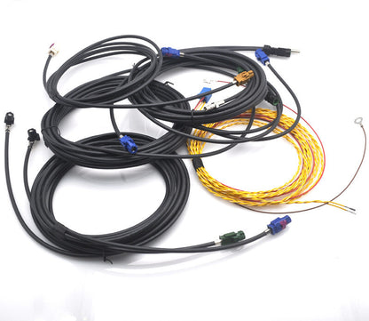 ya 5 8.7 Retrofit Surround 360 Camera Wiring Harness cable for Mercedes W166 GLE X166 GLS