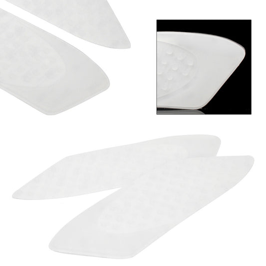 ya 7 6.11 for Yamaha YZF R6 2006-2007 White Tank Traction Pad Side Gas Knee Grip