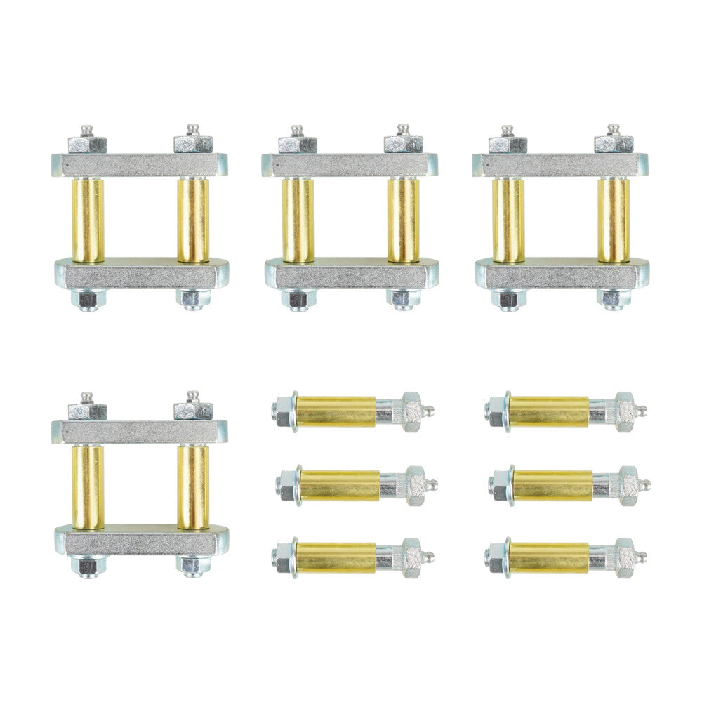 ya 10 5.28.2 Set Heavy Duty Shackle Upgrade Kit for CRE3000 Stock & Equaflex 2.25 Shackles