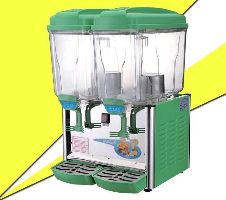 30L Double cylinder Cold and Hot Drink machine Juice Beverage dispenser T