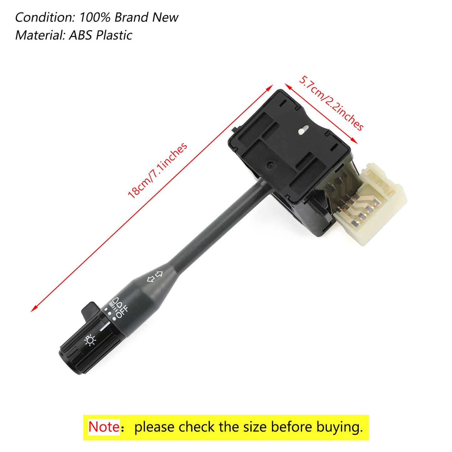 ya 1 8.5.3 Headlight Turn Signal Dimmer Switch Lever for Pathfinder D21 25540D4500