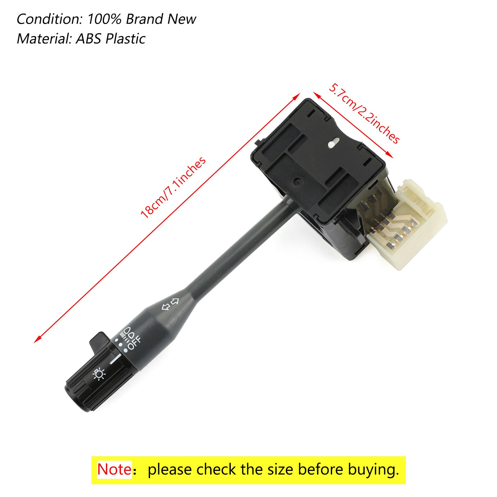ya 1 8.5.3 Headlight Turn Signal Dimmer Switch Lever for Pathfinder D21 25540D4500