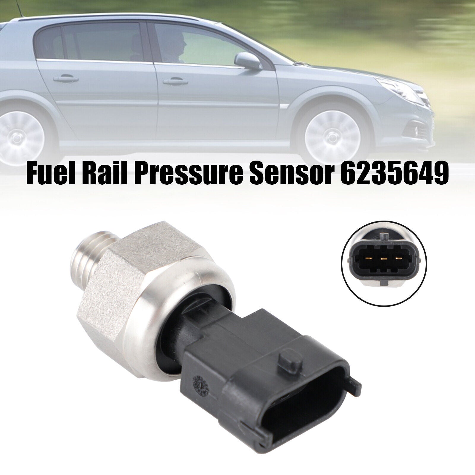 ya 1 8.5.1 Fuel Rail Pressure Sensor 6235649 for Opel Signum Vectra C + CC Zafira B 2.2