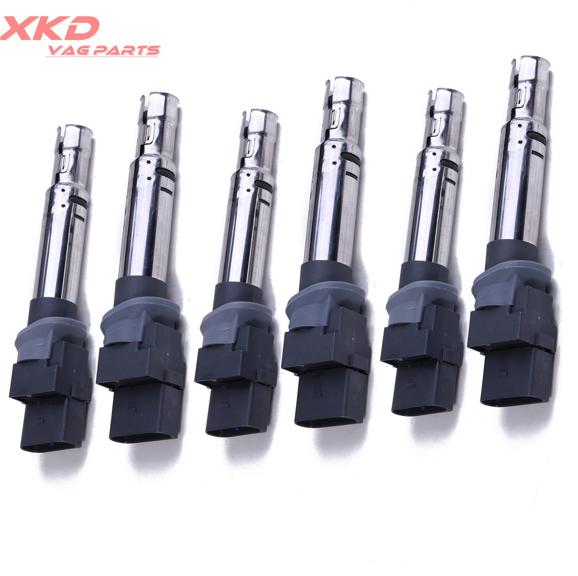 ya 5 8.7 6Pcs Ignition Coils Set for Audi A3 TT for VW for Golf R32 Touareg Eos T5 3.2L