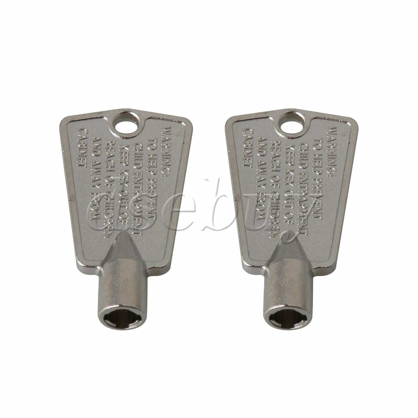 ya 26 2 Pieces Silver Metal Reigerator eezer Door Key 216702900 Appliances Parts