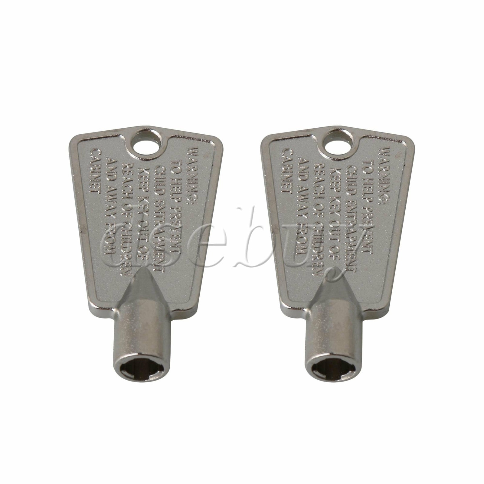 ya 26 2 Pieces Silver Metal Reigerator eezer Door Key 216702900 Appliances Parts
