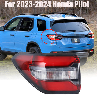 ya 11 10.28 2023 2024 for Honda Pilot Outer Tail Light LH Driver Left Side LED Lamps n