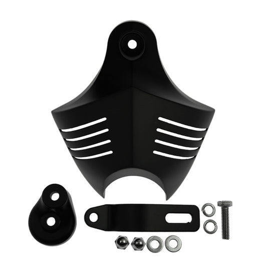 ya 3 6.23 V-shield Horn Cover Fit for Harley Softail Dyna Electra Glide Twin Cam Big Twins