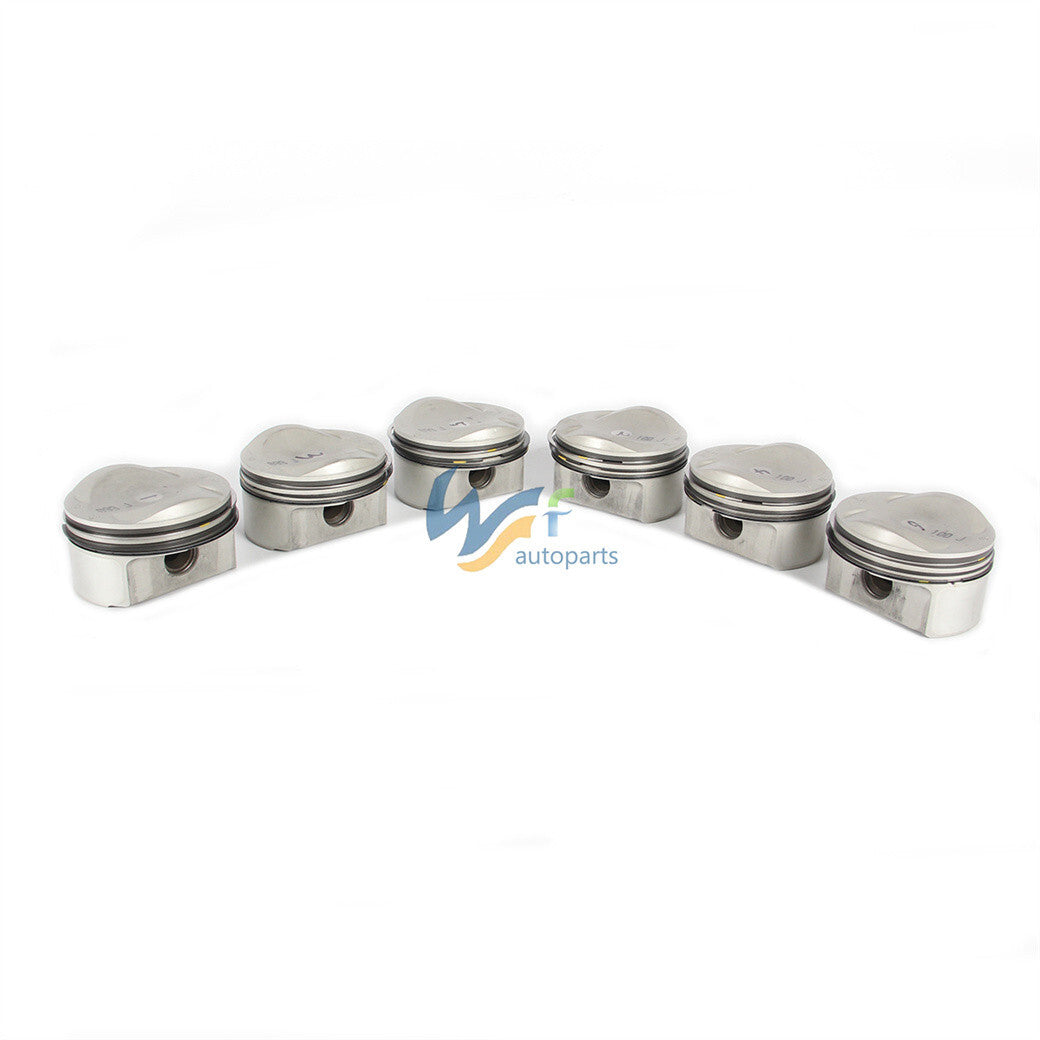 ya 3 6.25.2 3.2L 6pcs Pistons & Rings Kit Fit for Audi for A4 A6 for A8 06E107065CK AUK BKH BYU