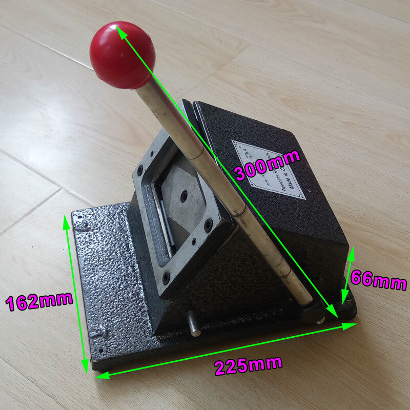 Thick Business Card Cutter Square Rectangle Circle Metal Card Die Cutter