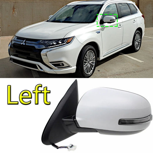 ya 4 6.17.2 Rearview Mirror lights Assembly White Left for Mitsubishi for Outlander 2013-2020