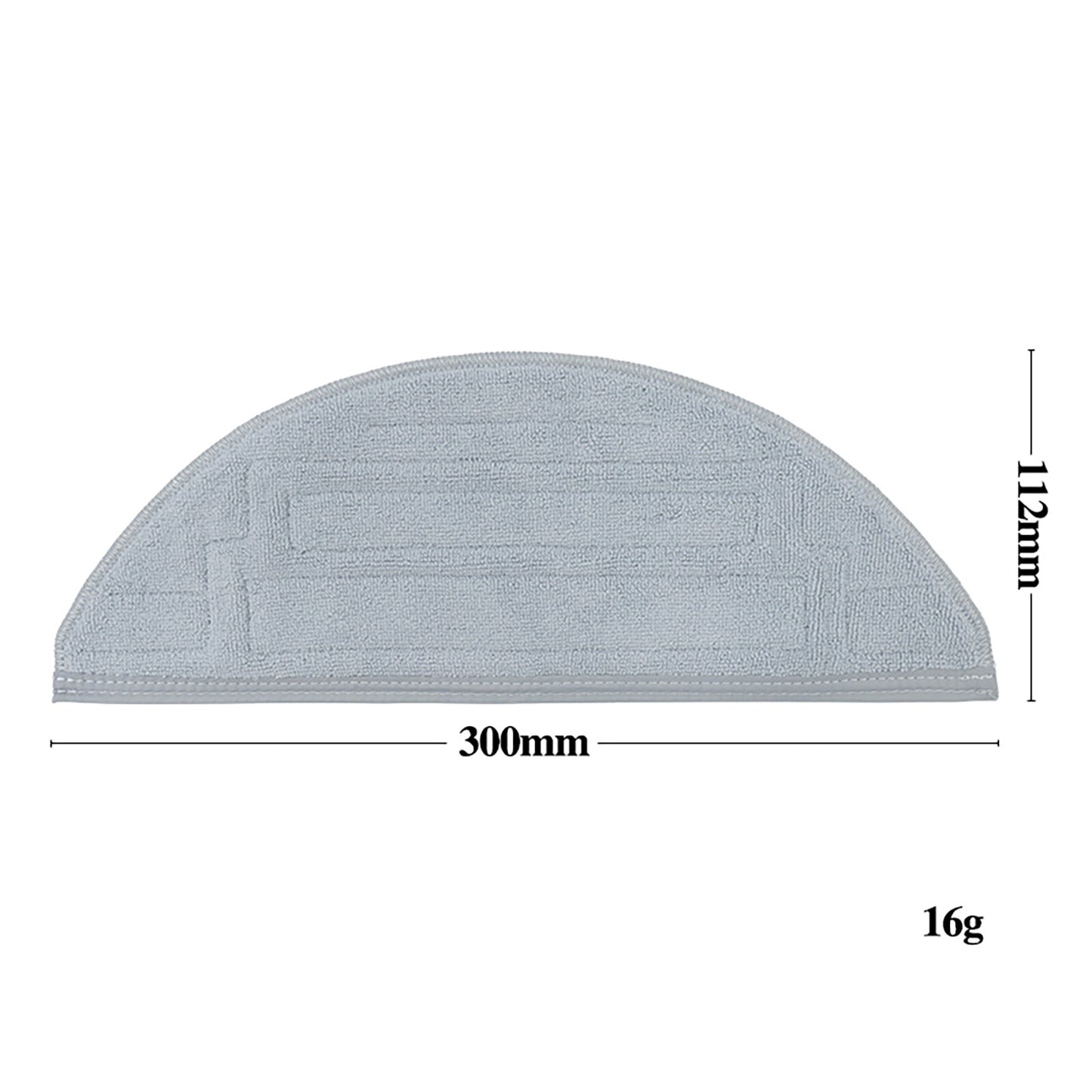 ya 25 Non-Notched Mop Cloth Robot Vacuum Cleaner for G20 S8 PR0 Ultra
